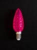 Pink c9 bulb